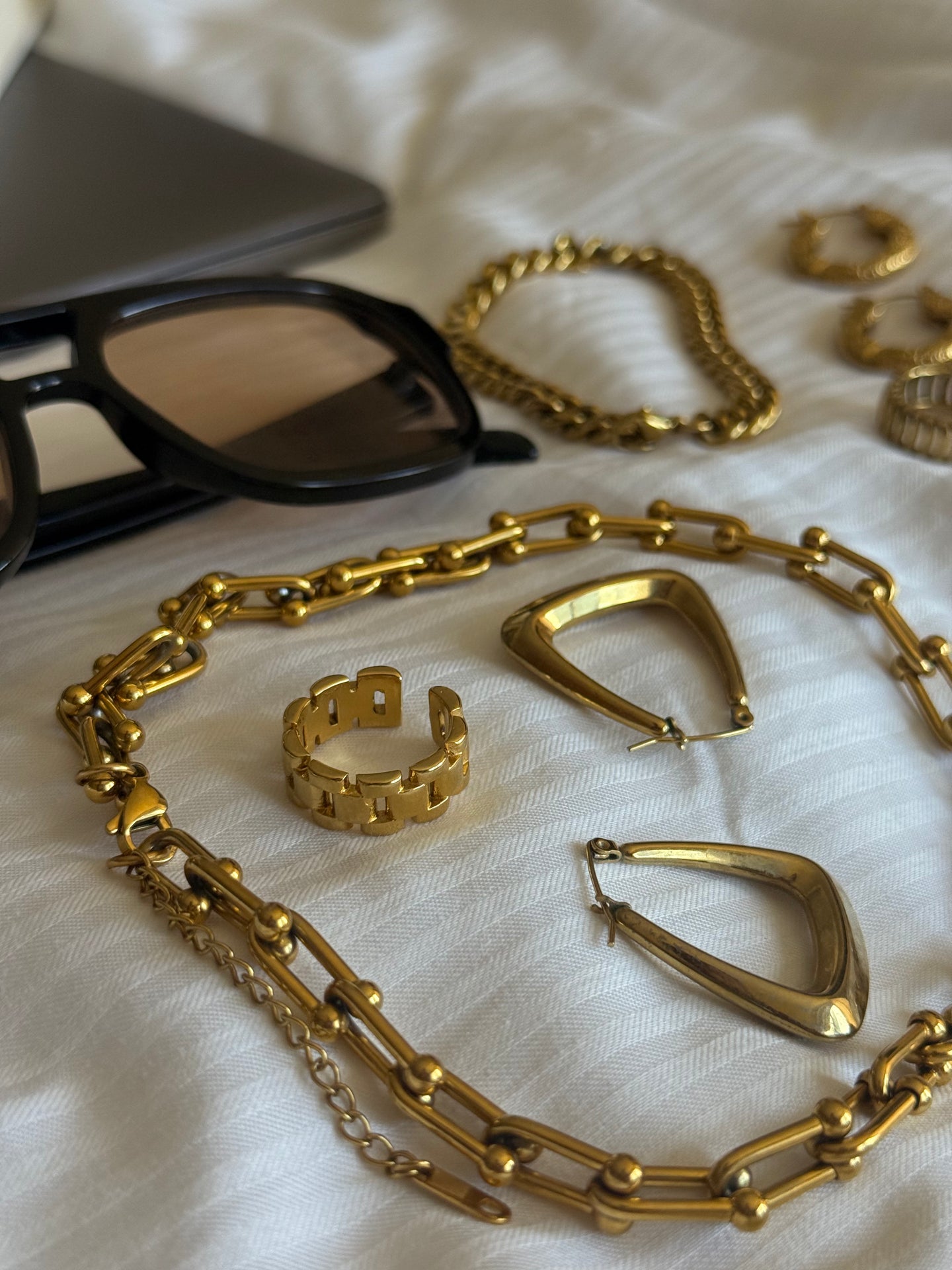 Linked Up Statement Ring